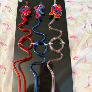 Marvel Spider-Man Crazy Straws - 3